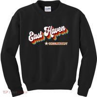 Retro 80s East Haven Connecticut Ct Kids Sweatshirt thumb 0