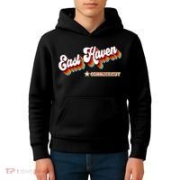 Retro 80s East Haven Connecticut Ct Kids Hoodie thumb 4