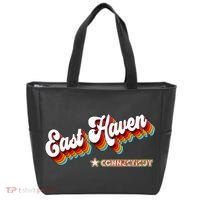 Retro 80s East Haven Connecticut Ct Tote Bag thumb 0