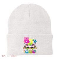 Retro 80's Girl Cute Roller Skates Beanie thumb 0