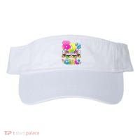 Retro 80's Girl Cute Roller Skates Visor thumb 0