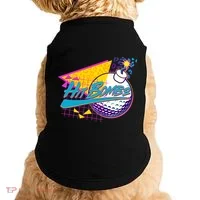 Retro 80's Hit Bombs Golfing Doggie Tank thumb 0