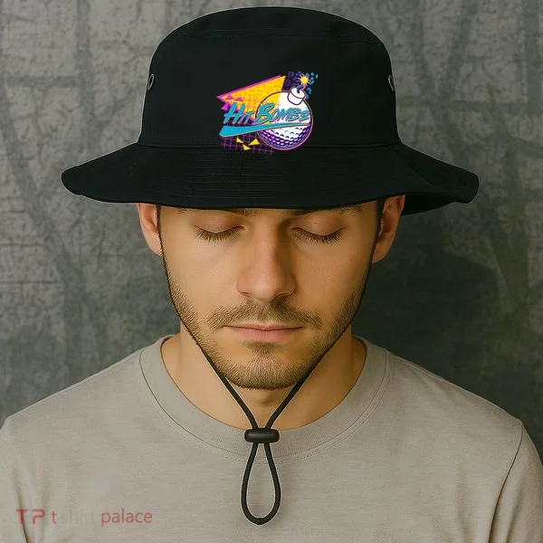 Retro 80's Hit Bombs Golfing Bucket Hat