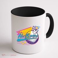 Retro 80's Hit Bombs Golfing Coffee Mug thumb 1