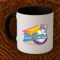 Retro 80's Hit Bombs Golfing Coffee Mug thumb 2