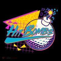 Retro 80's Hit Bombs Golfing Ornament thumb 1