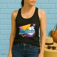 Retro 80's Hit Bombs Golfing Women's Tank Top thumb 2