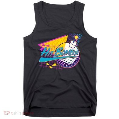 Retro 80's Hit Bombs Golfing Tank Top
