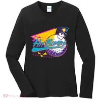 Retro 80's Hit Bombs Golfing Women's Long Sleeve Shirt thumb 0