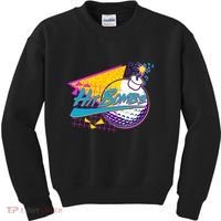 Retro 80's Hit Bombs Golfing Kids Sweatshirt thumb 0