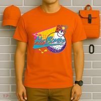 Retro 80's Hit Bombs Golfing T-Shirt thumb 6