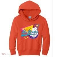 Retro 80's Hit Bombs Golfing Kids Hoodie thumb 0