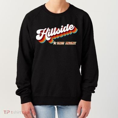 Retro 80s Hillside New Jersey Nj Women's Sweatshirt
