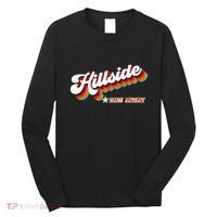 Retro 80s Hillside New Jersey Nj Long Sleeve Shirt thumb 0