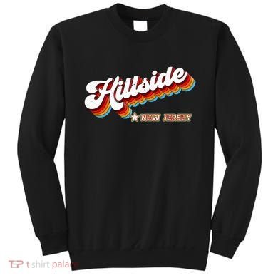 Retro 80s Hillside New Jersey Nj Sweatshirt