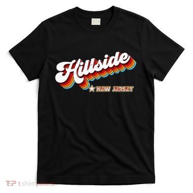 Retro 80s Hillside New Jersey Nj T-Shirt
