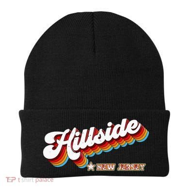 Retro 80s Hillside New Jersey Nj Beanie