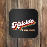 Retro 80s Hillside New Jersey Nj Coaster thumb 0