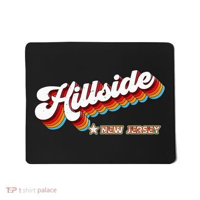 Retro 80s Hillside New Jersey Nj Mousepad