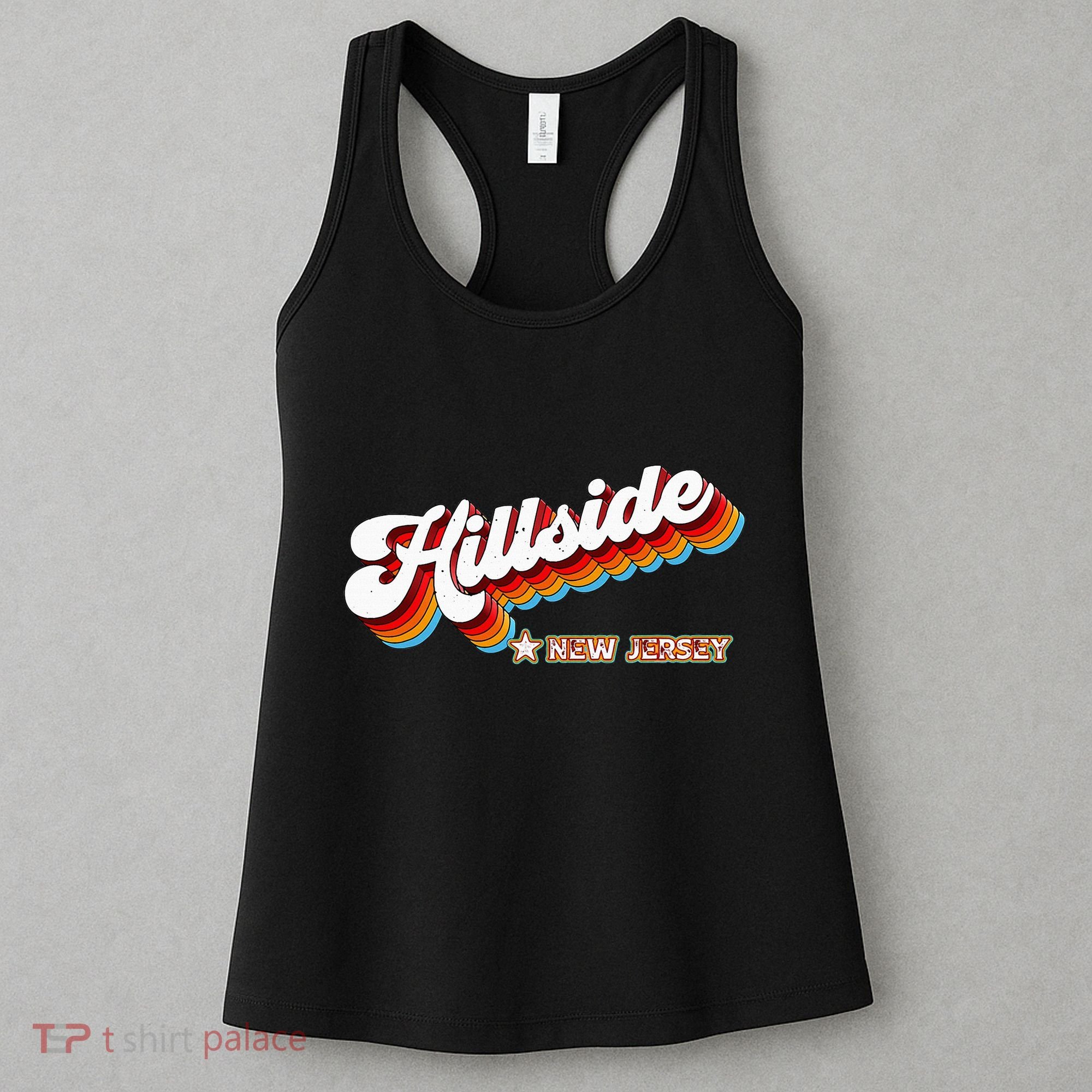 Retro 80s Hillside New Jersey Nj Women's Tank Top