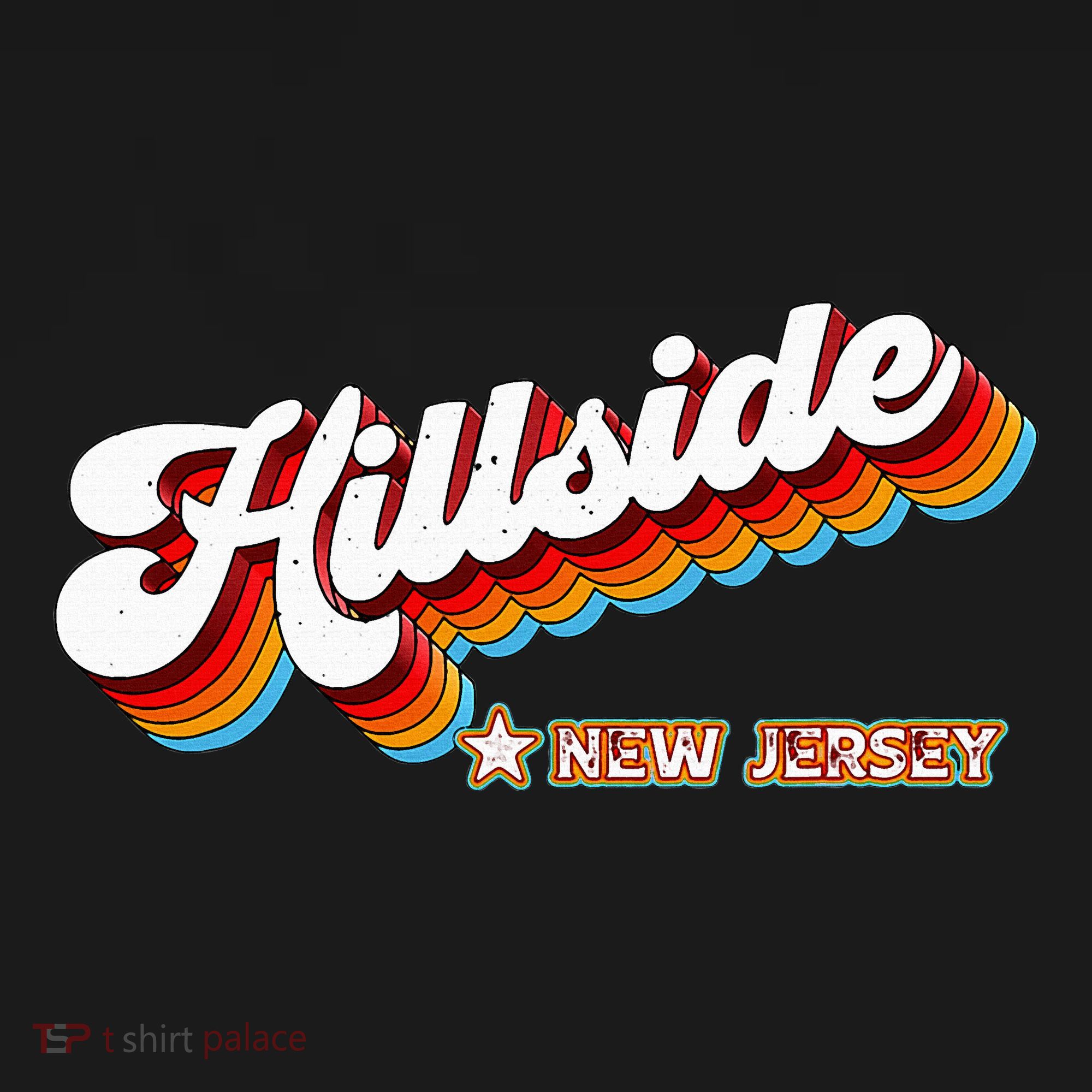 Retro 80s Hillside New Jersey Nj Women's Tank Top