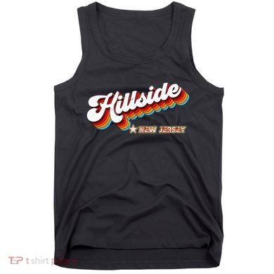 Retro 80s Hillside New Jersey Nj Tank Top
