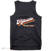 Retro 80s Hillside New Jersey Nj Tank Top thumb 0