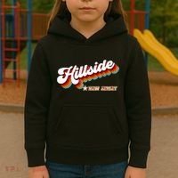 Retro 80s Hillside New Jersey Nj Kids Hoodie thumb 3