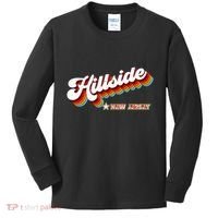 Retro 80s Hillside New Jersey Nj Kids Long Sleeve Shirt thumb 0