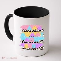 Retro 80's Leopard Print Mama Mommy Mom Bruh Coffee Mug thumb 0