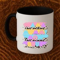 Retro 80's Leopard Print Mama Mommy Mom Bruh Coffee Mug thumb 2