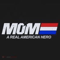 Retro 80's Mom A Real American Hero Women's Hoodie thumb 2