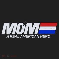 Retro 80's Mom A Real American Hero Golf Towel thumb 3