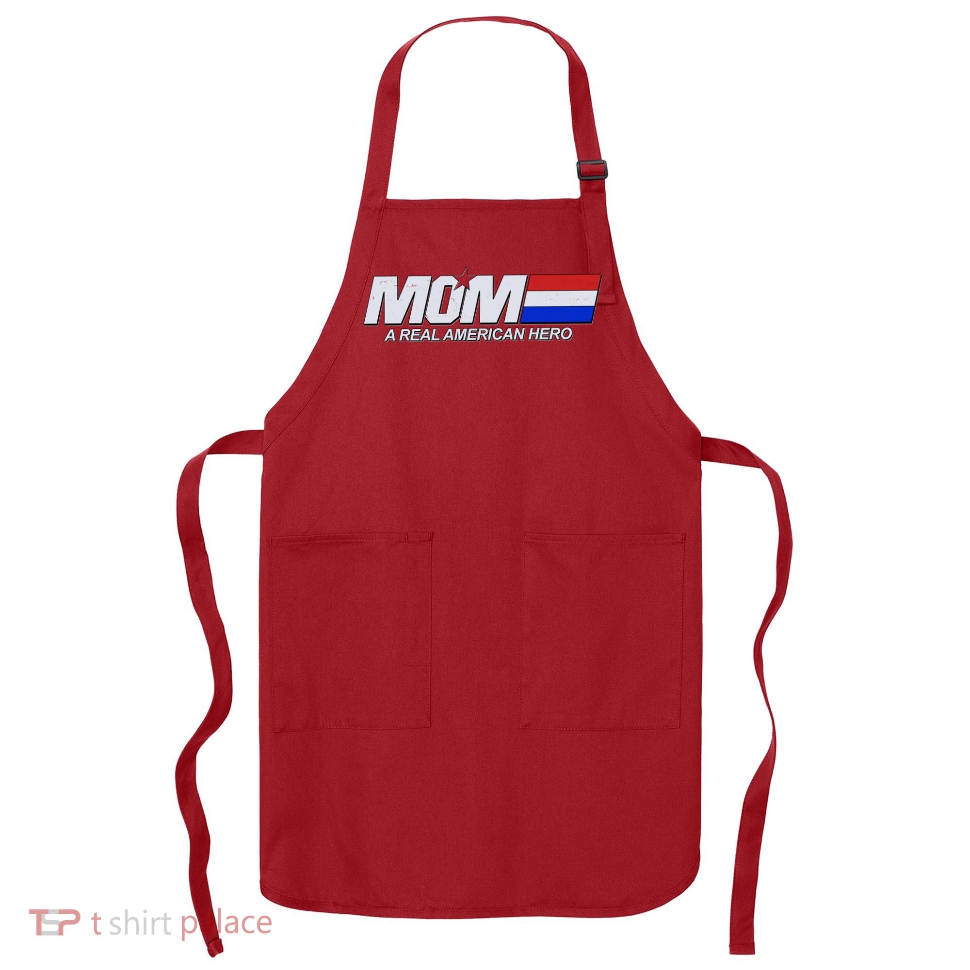 Retro 80's Mom A Real American Hero Apron