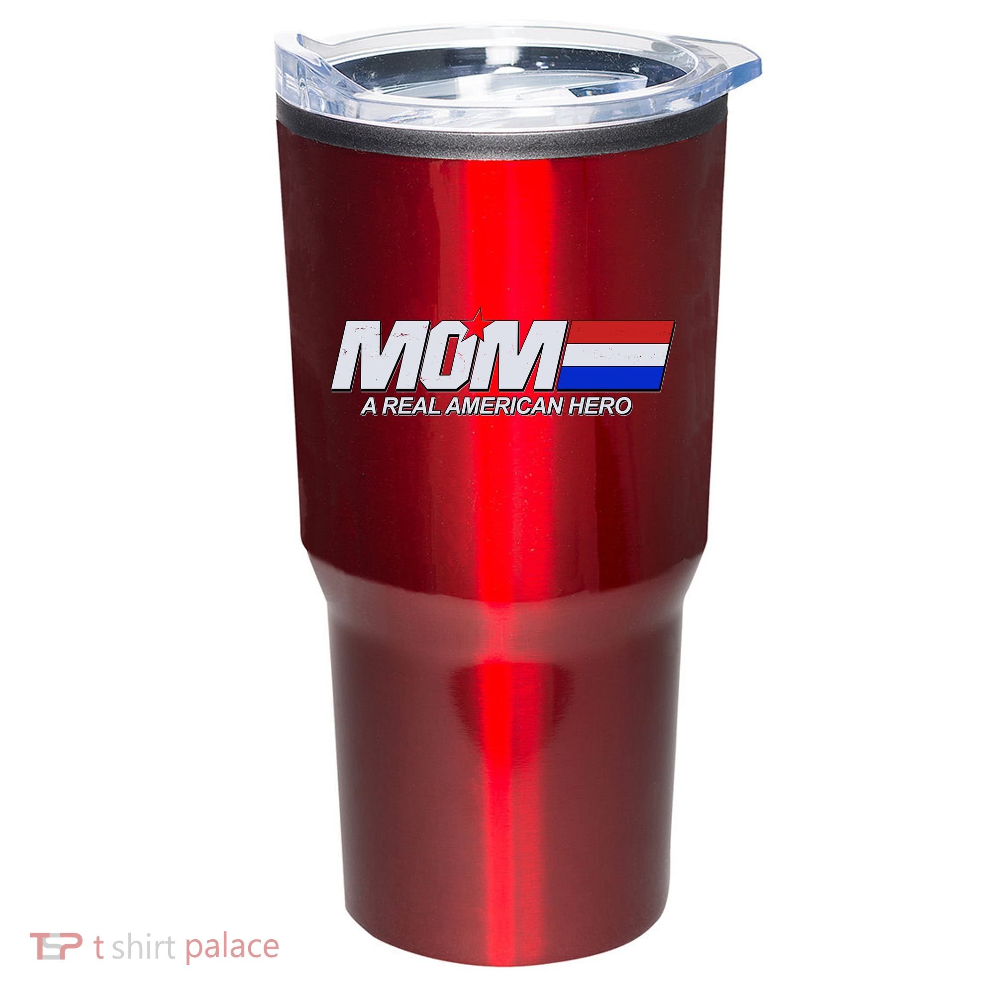 Retro 80's Mom A Real American Hero Tumbler