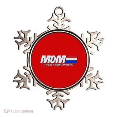 Retro 80's Mom A Real American Hero Ornament
