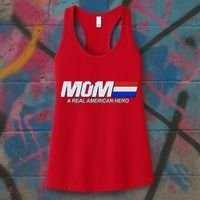 Retro 80's Mom A Real American Hero Women's Tank Top thumb 3