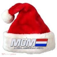 Retro 80's Mom A Real American Hero Santa Hat thumb 0