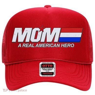 Retro 80's Mom A Real American Hero Hat