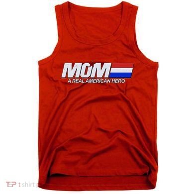 Retro 80's Mom A Real American Hero Tank Top