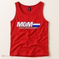 Retro 80's Mom A Real American Hero Tank Top thumb 2
