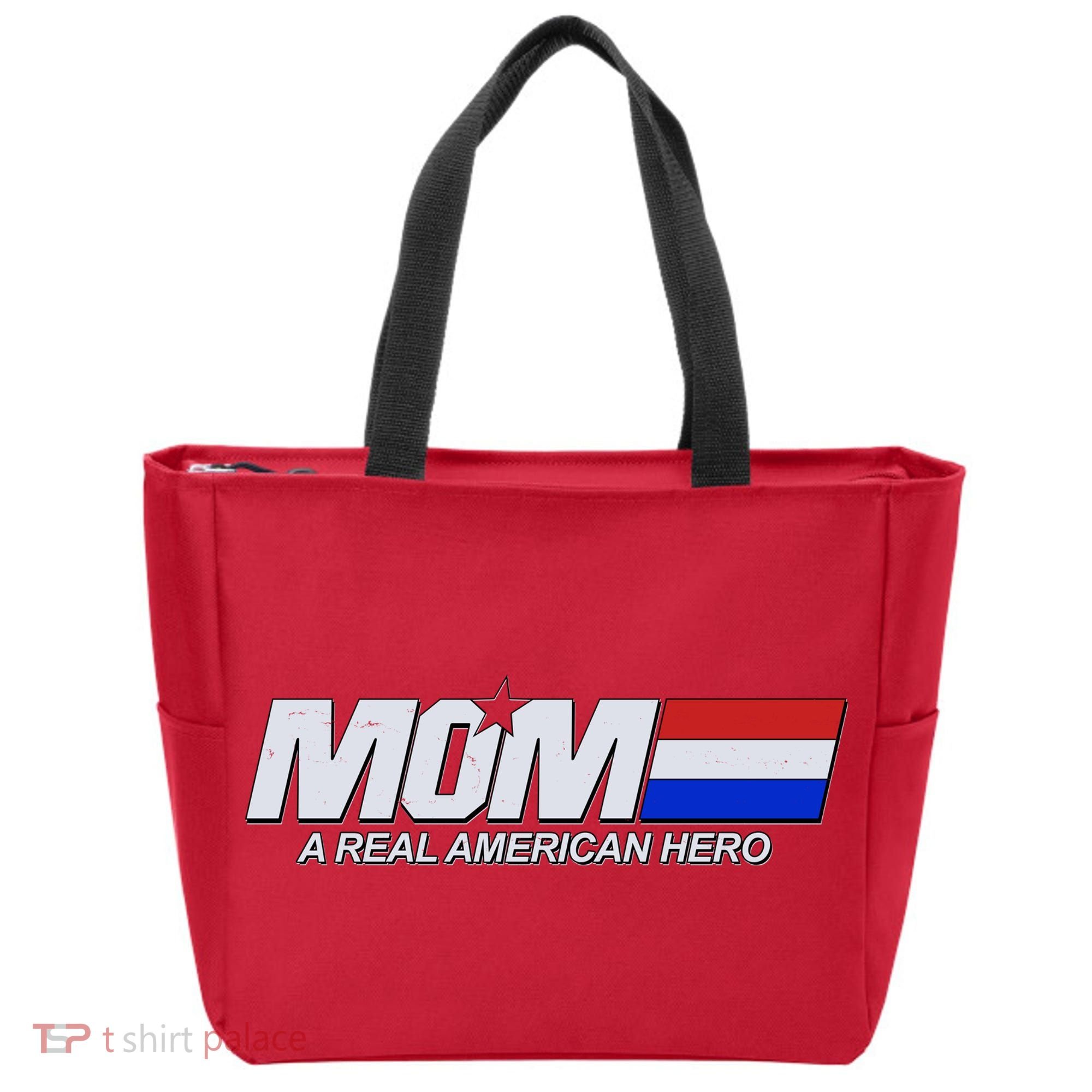 Retro 80's Mom A Real American Hero Tote Bag