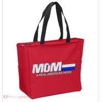 Retro 80's Mom A Real American Hero Tote Bag thumb 2