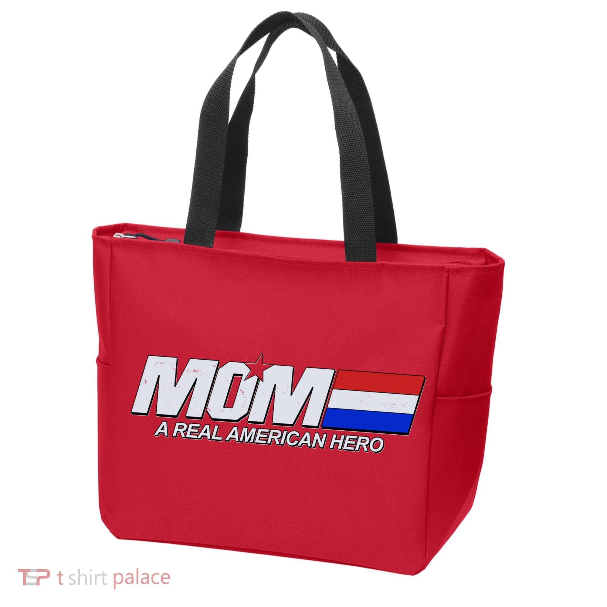 Retro 80's Mom A Real American Hero Tote Bag
