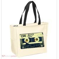 Retro 80S Mix Tape Tote Bag thumb 2