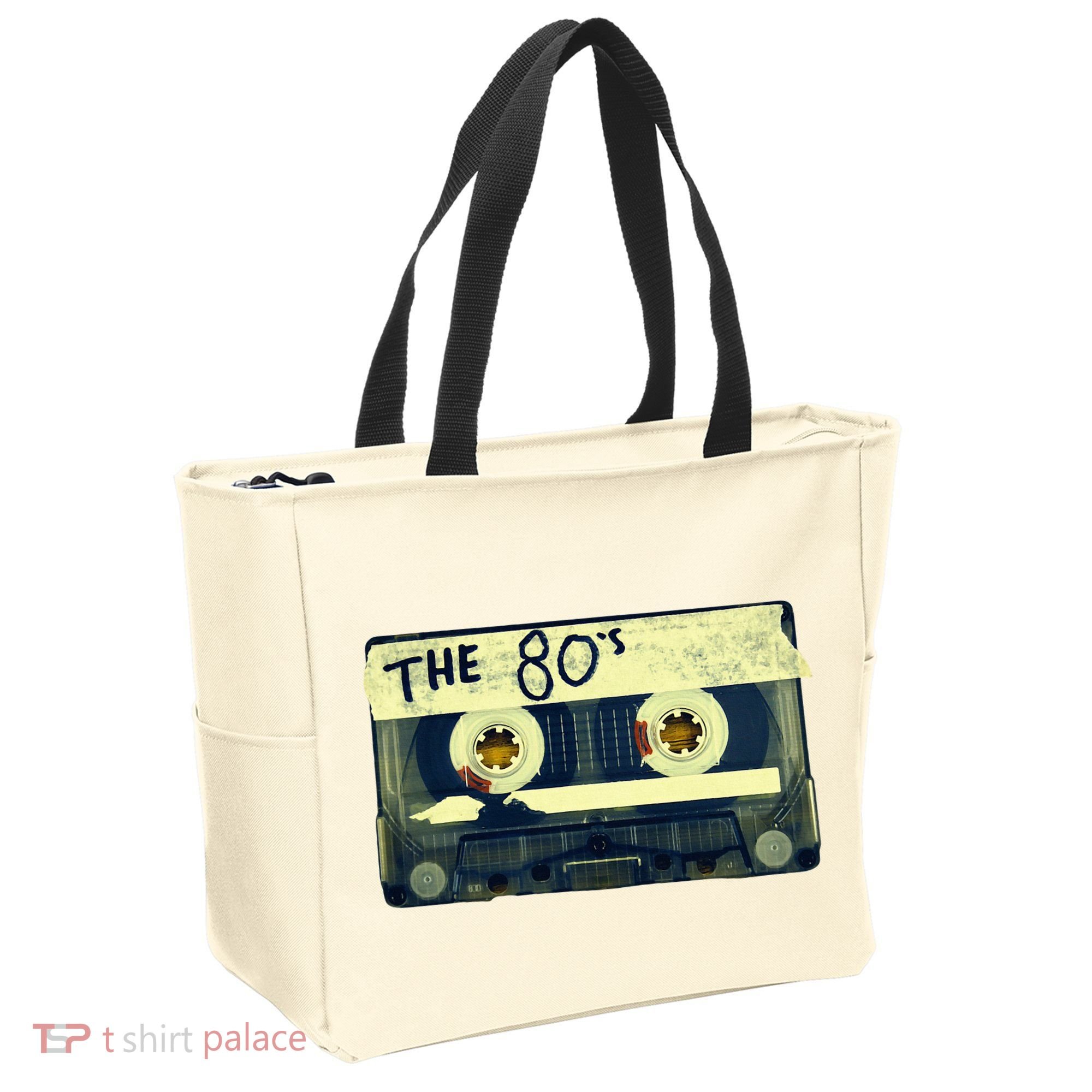 Retro 80S Mix Tape Tote Bag