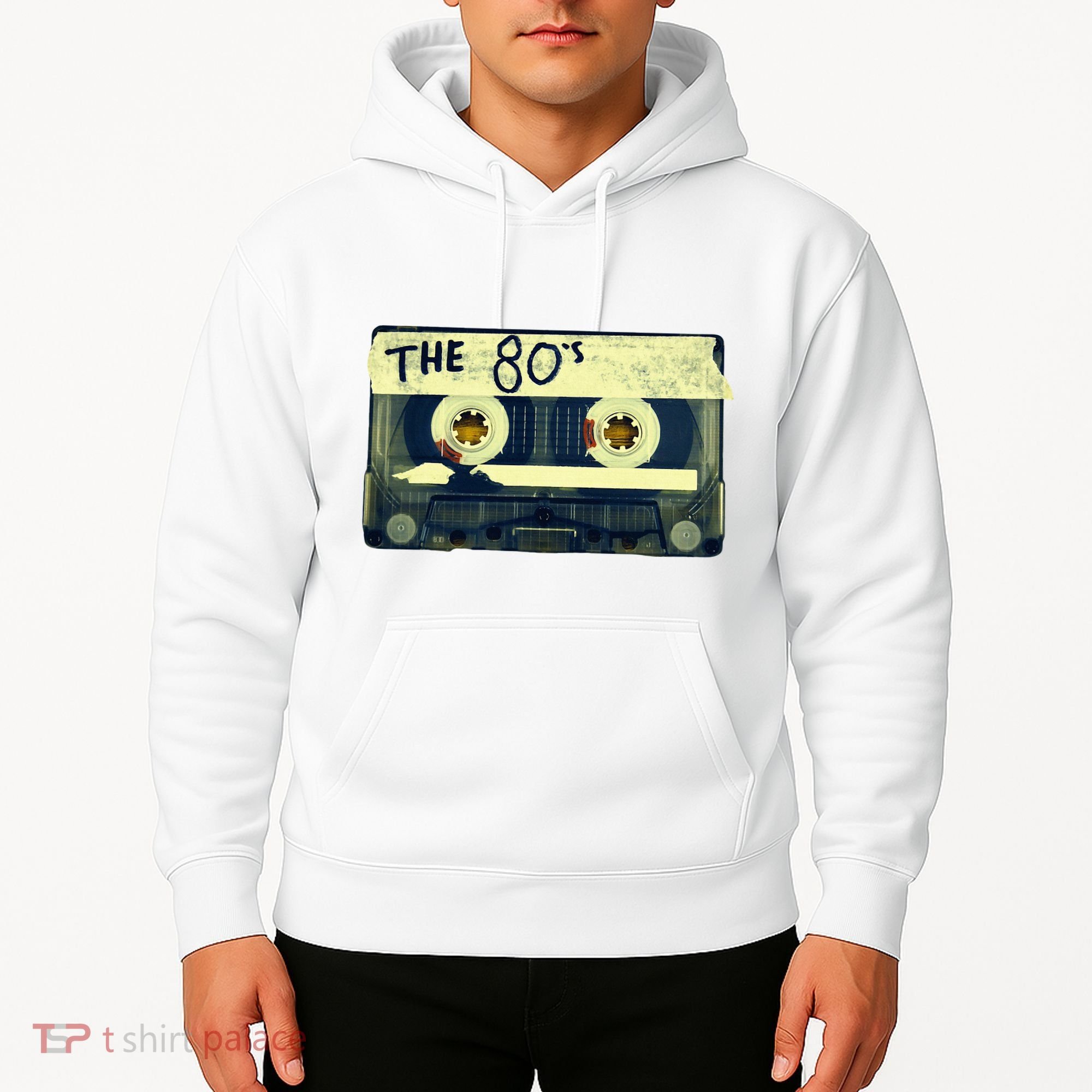 Retro 80S Mix Tape Hoodie
