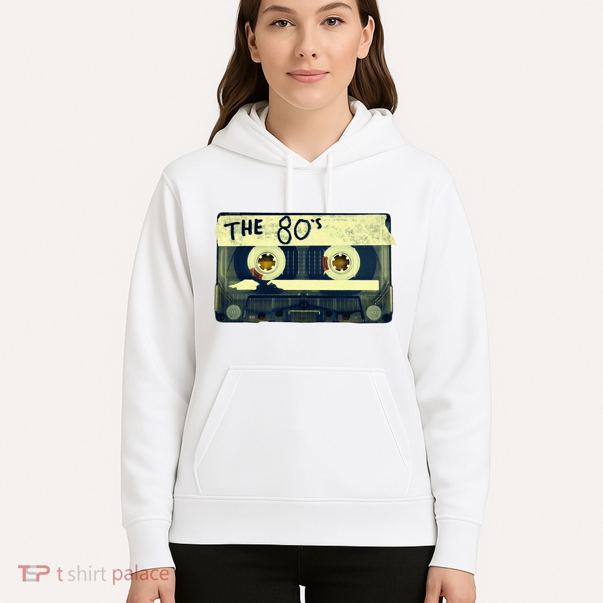 Retro 80S Mix Tape Hoodie