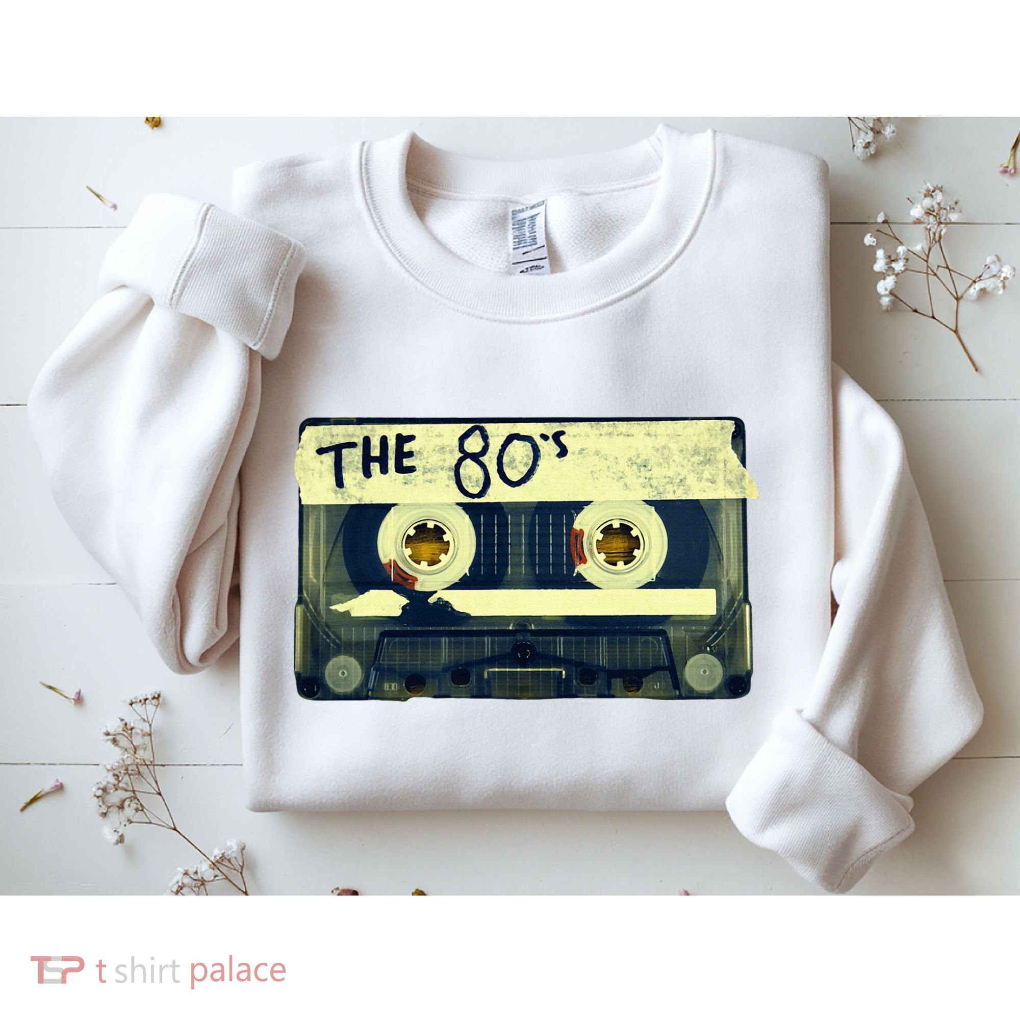 Retro 80S Mix Tape Sweatshirt