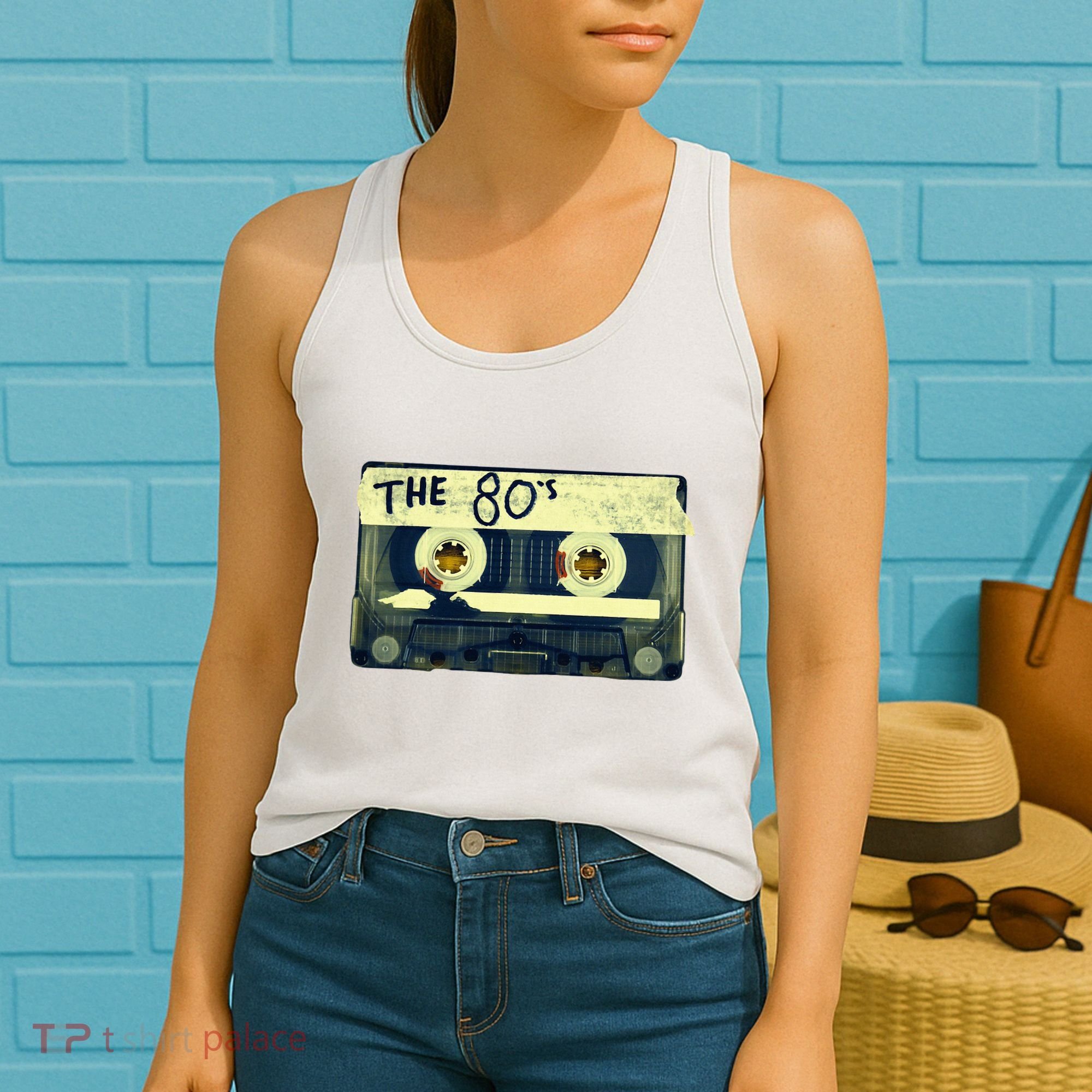 Retro 80S Mix Tape Women's Tank Top